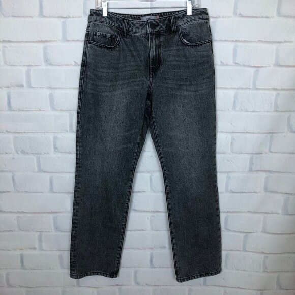 CAbi 4329 100% Boyfriend Jeans Size 6 Smoke Wash - Picture 1 of 7